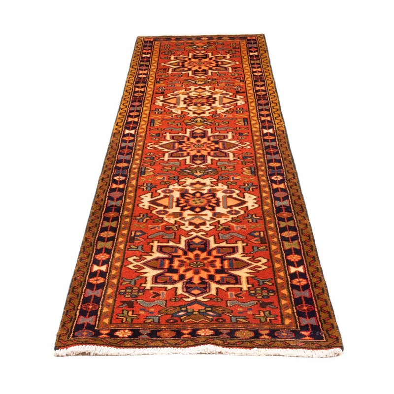 Qaraja Teppich 72x285cm - Perserteppich - rot