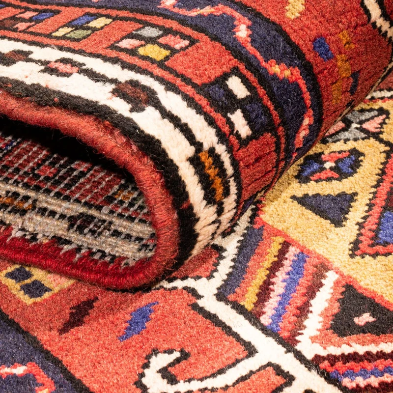 Qaraja Teppich 70x293cm - Perserteppich - rot