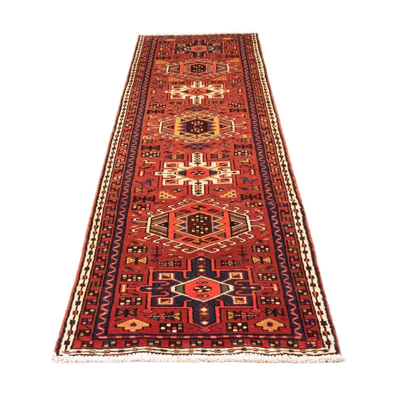 Qaraja Teppich 70x293cm - Perserteppich - rot