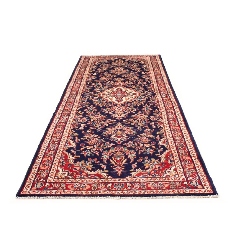 Rudbar Teppich 108x313cm - Perserteppich - dunkelblau