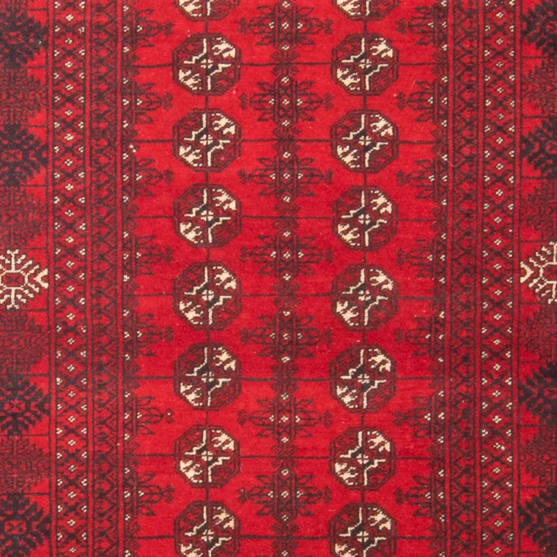 Turkaman Teppich 85x194cm - Orientteppich - rot