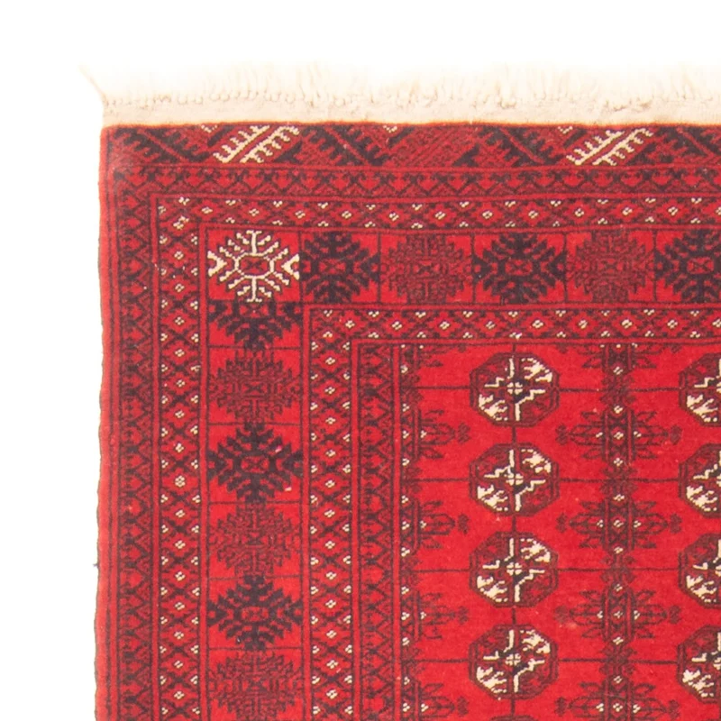 Turkaman Teppich 85x194cm - Orientteppich - rot