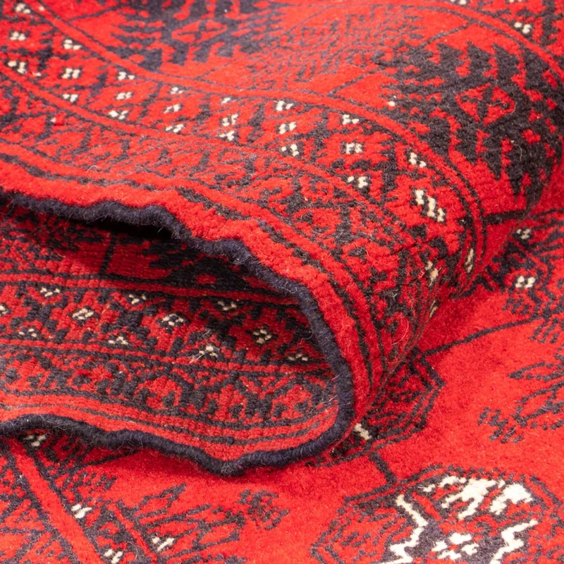 Turkaman Teppich 85x194cm - Orientteppich - rot