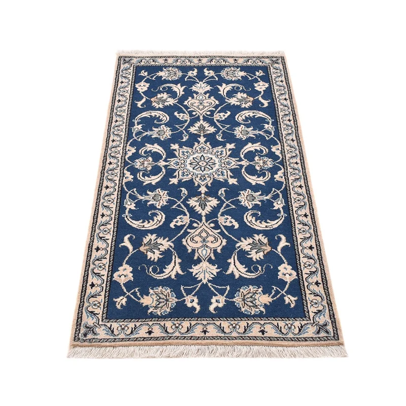 Nain - 12La Teppich 68x140cm - Perserteppich - blau
