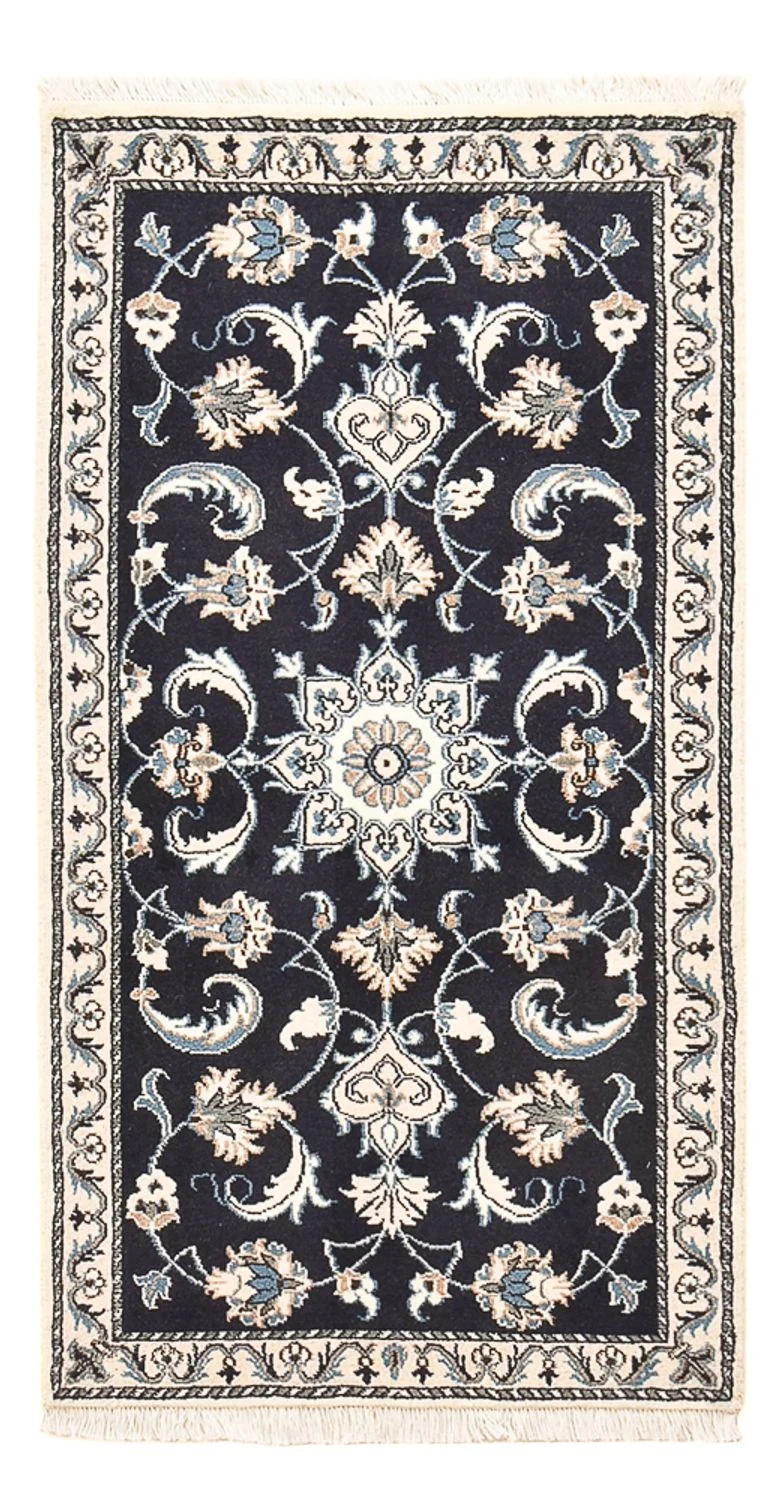 Nain - 12La Teppich 70x136cm - Perserteppich - dunkelblau