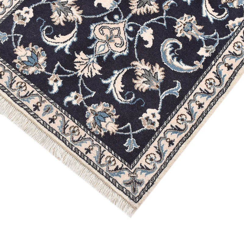 Nain - 12La Teppich 70x136cm - Perserteppich - dunkelblau