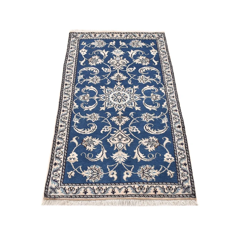 Nain - 12La Teppich 70x140cm - Perserteppich - blau