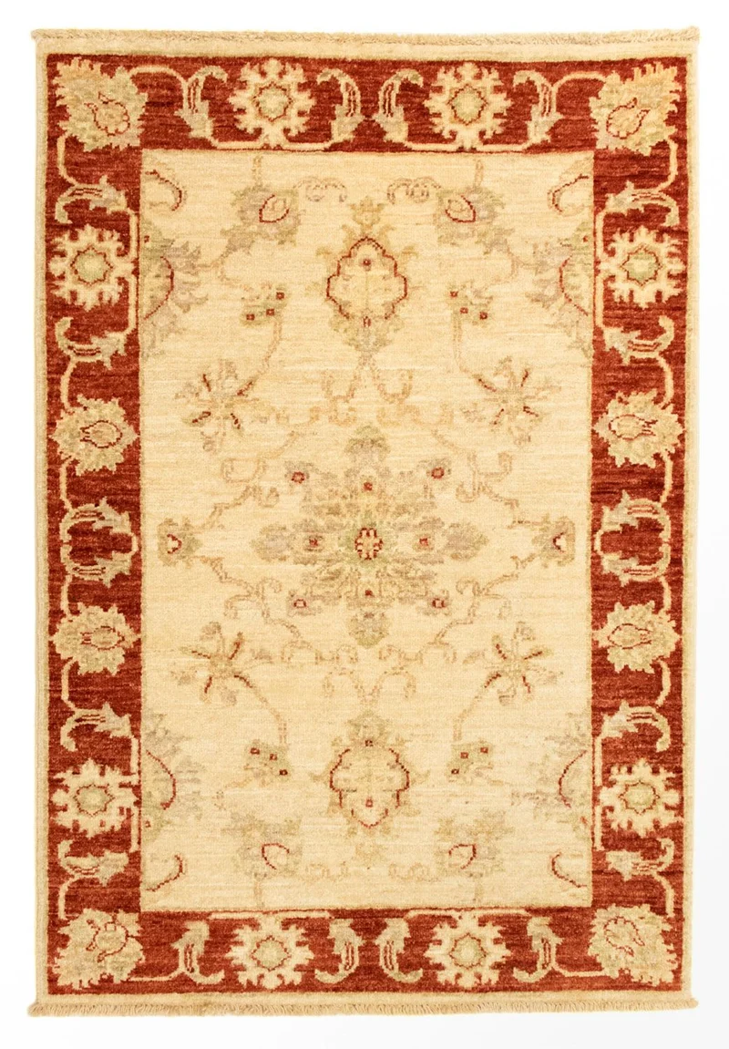 Ziegler Teppich 80x116cm - Orientteppich - beige