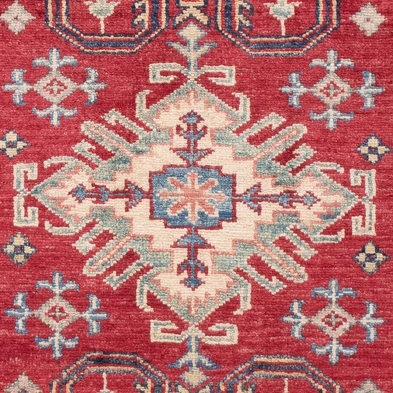 Kazak Teppich 82x120cm - Orientteppich - rot