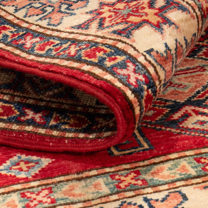 Kazak Teppich 82x120cm - Orientteppich - rot