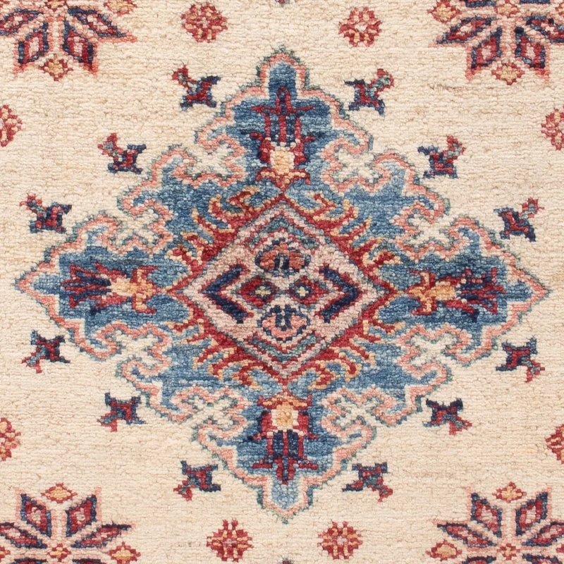 Kazak Teppich 80x121cm - Orientteppich - beige