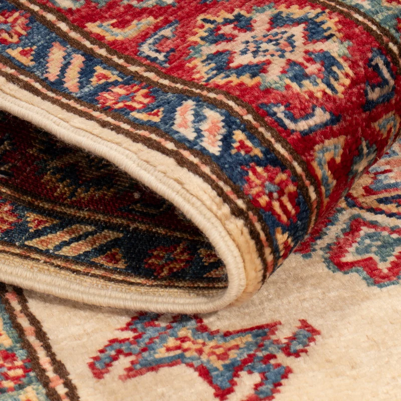 Kazak Teppich 80x121cm - Orientteppich - beige