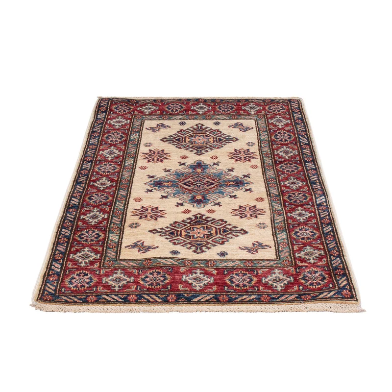 Kazak Teppich 80x121cm - Orientteppich - beige