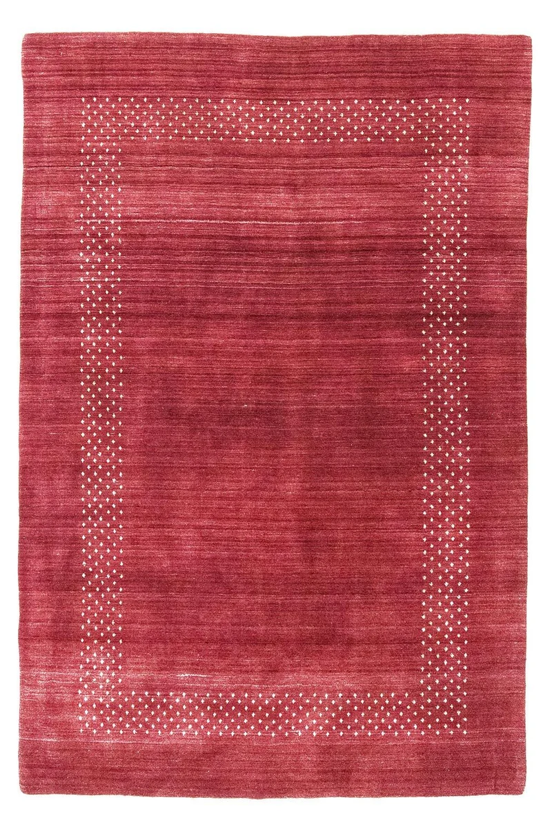 Wollteppich 170x240cm - rot