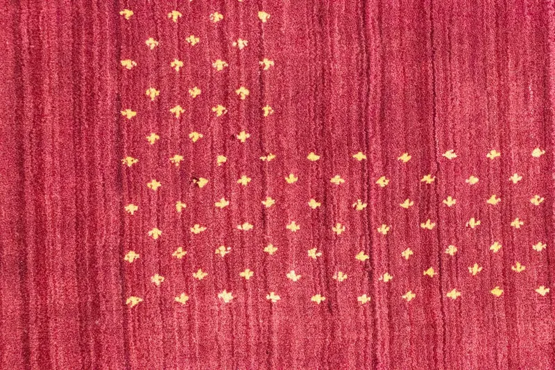 Wollteppich 170x240cm - rot