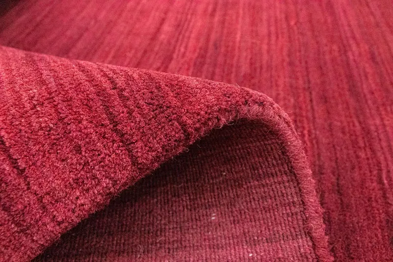 Wollteppich 170x240cm - rot