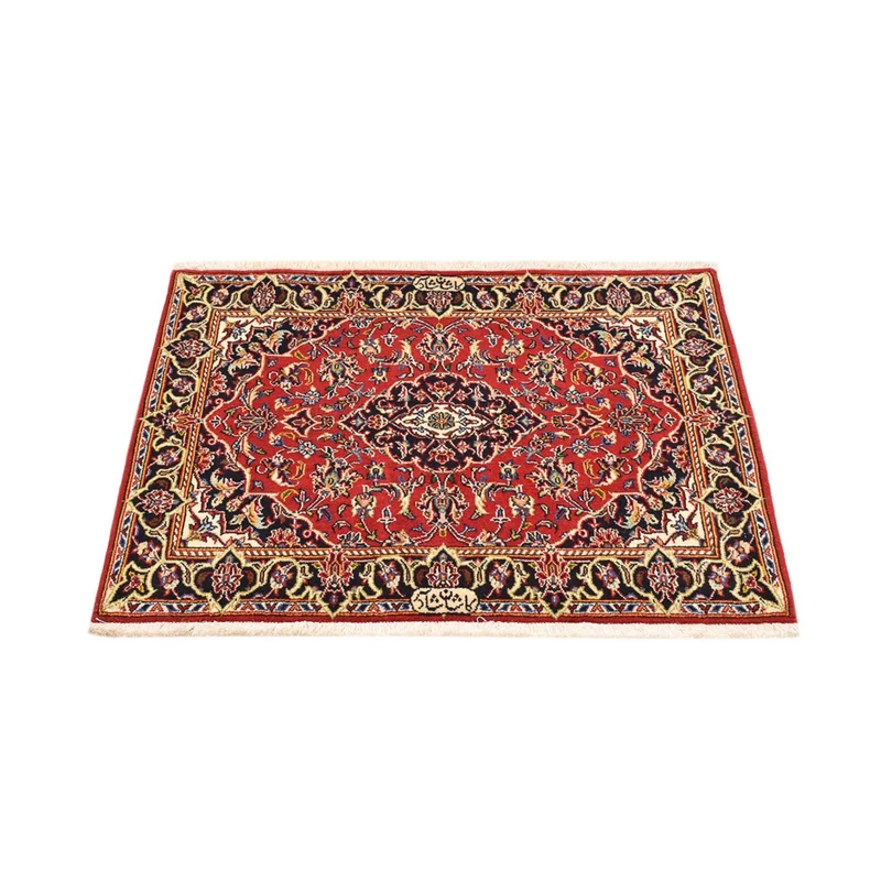 Keshan Teppich 70x100cm - Perserteppich - rot
