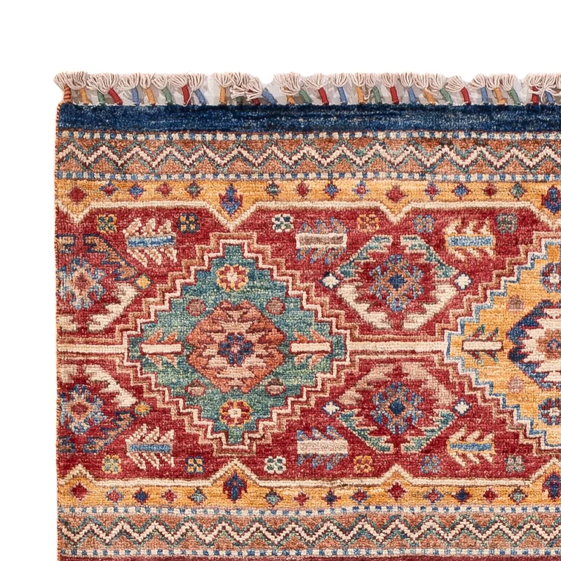 Shal Teppich 100x149cm - Orientteppich - mehrfarbig