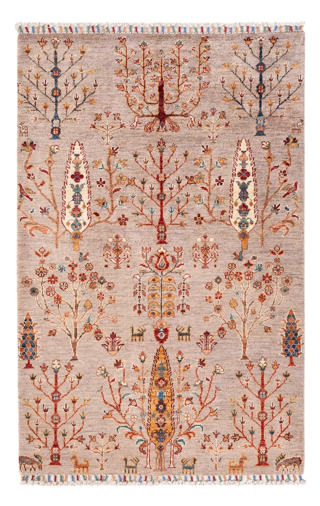 Ariana Teppich 100x150cm - Orientteppich - hellbeige