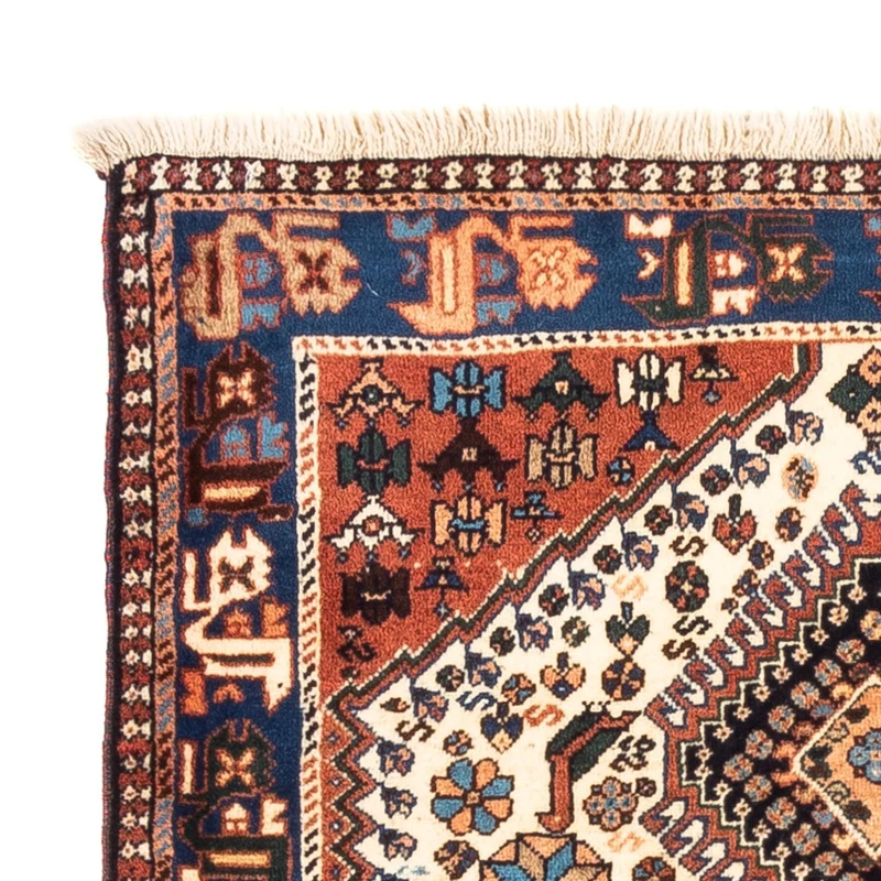 Yalameh Teppich 86x123cm - Perserteppich - creme