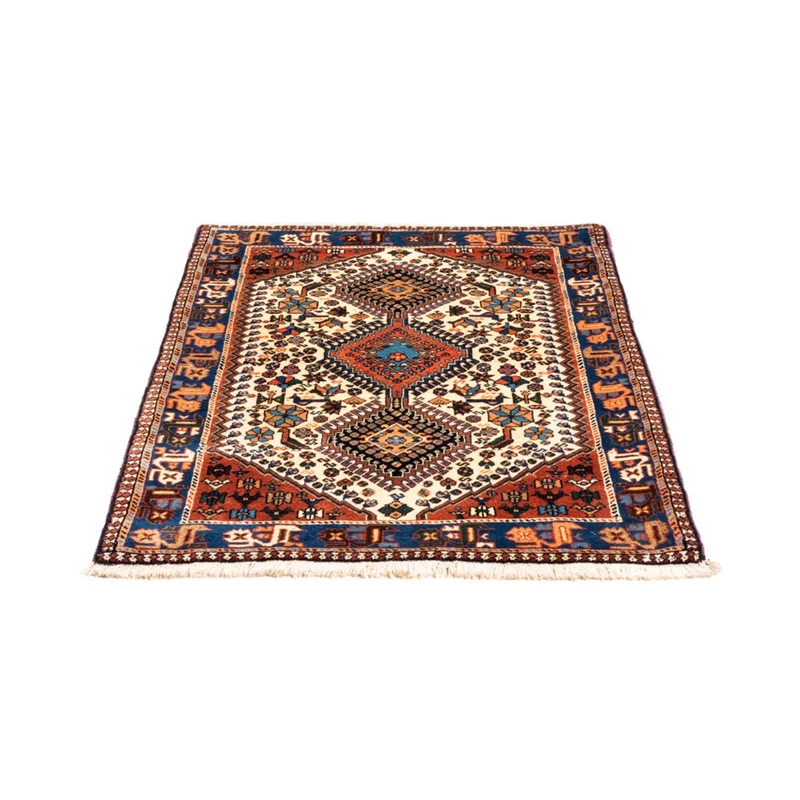 Yalameh Teppich 86x123cm - Perserteppich - creme