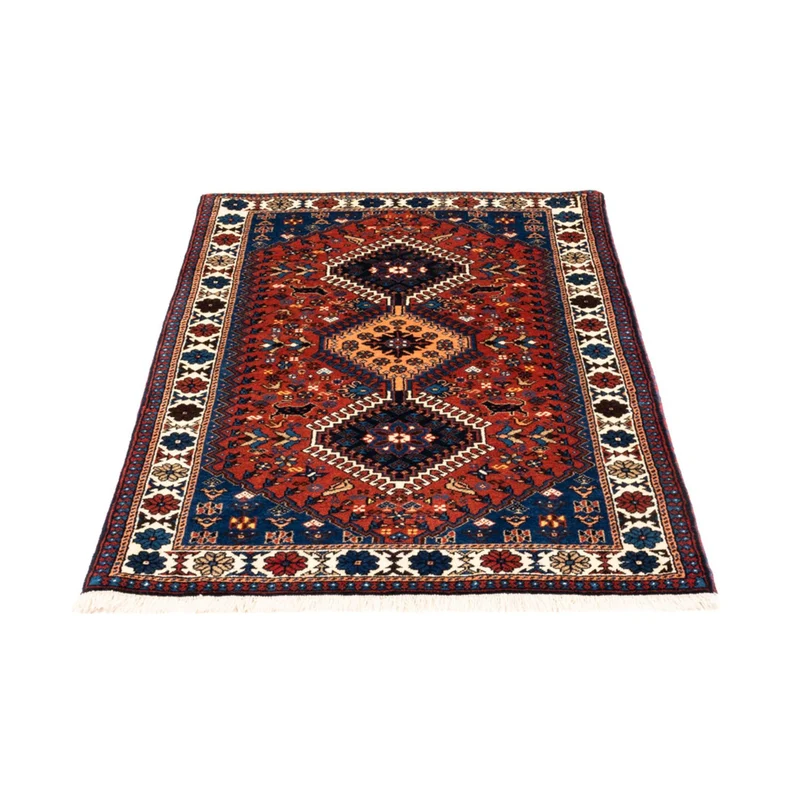Yalameh Teppich 80x130cm - Perserteppich - rot