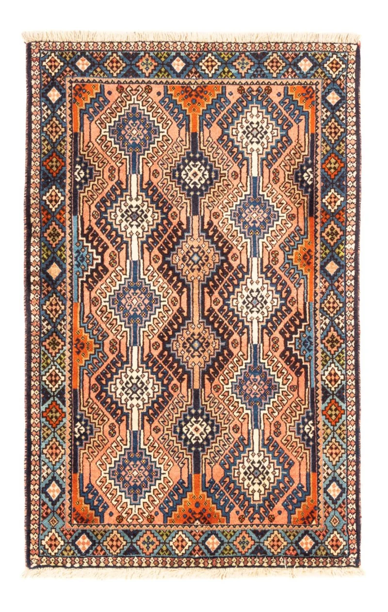 Yalameh Teppich 80x125cm - Perserteppich - rot