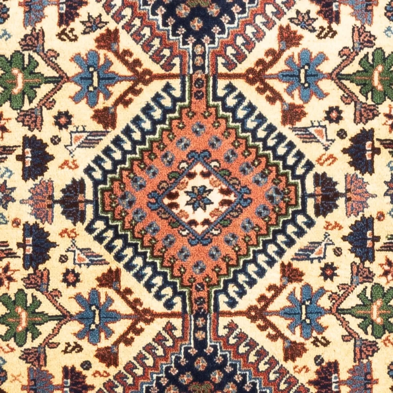 Yalameh Teppich 80x130cm - Perserteppich - creme