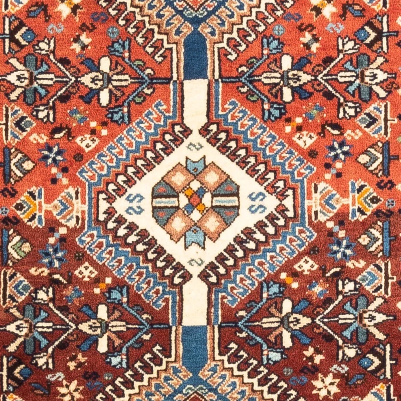 Yalameh Teppich 85x130cm - Perserteppich - rot