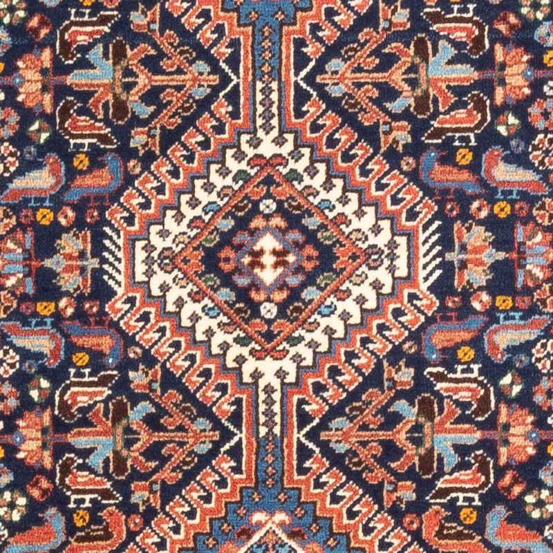 Yalameh Teppich 80x125cm - Perserteppich - dunkelblau