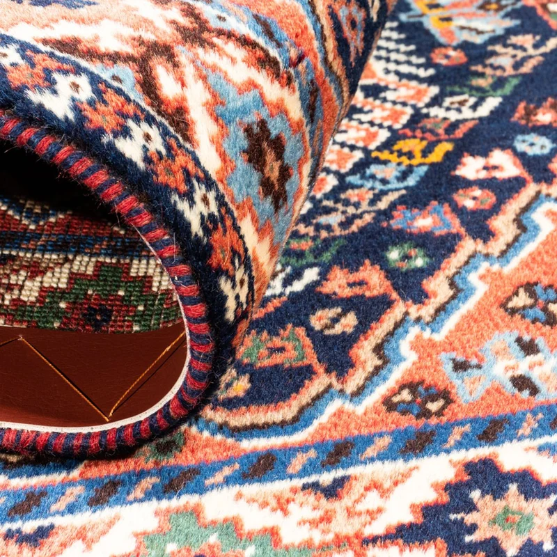 Yalameh Teppich 80x125cm - Perserteppich - dunkelblau