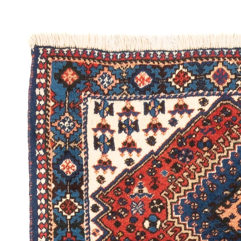 Yalameh Teppich 81x123cm - Perserteppich - rot
