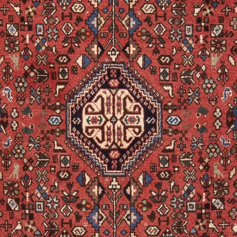 Abadeh Teppich 105x150cm - Perserteppich - rot