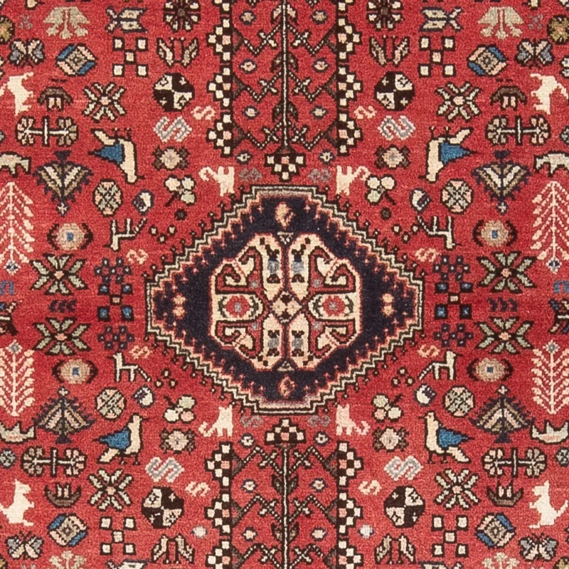Abadeh Teppich 104x150cm - Perserteppich - rot
