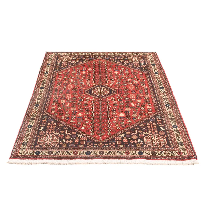 Abadeh Teppich 104x150cm - Perserteppich - rot
