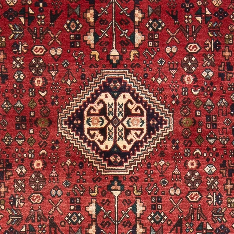 Abadeh Teppich 103x150cm - Perserteppich - rot