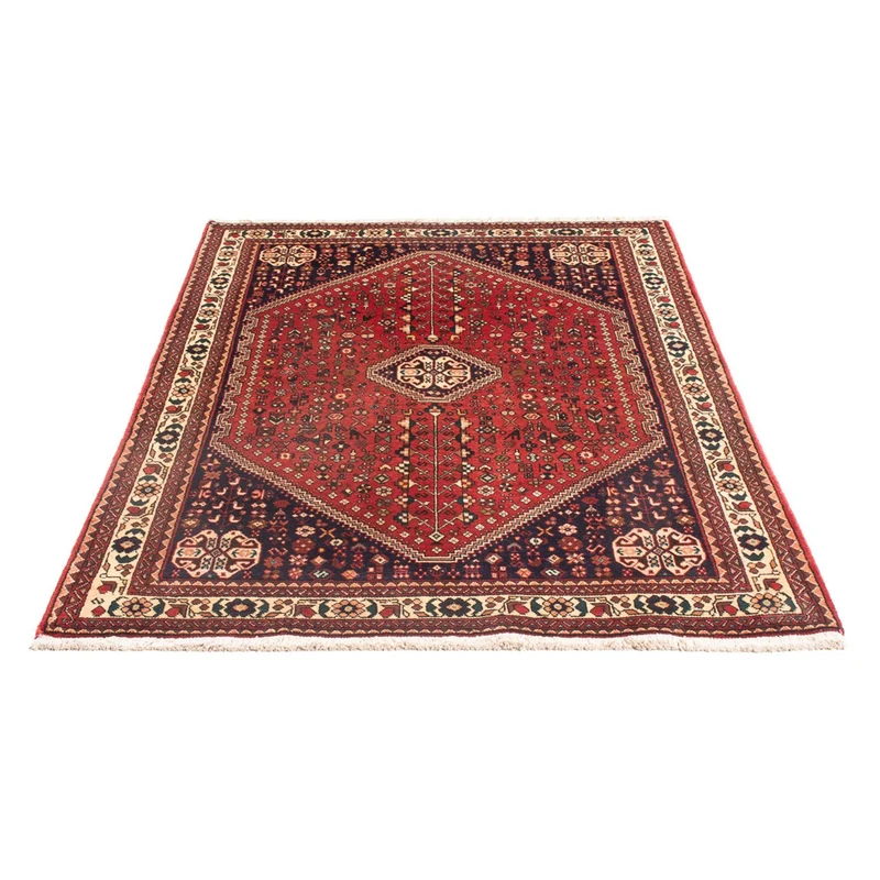 Abadeh Teppich 103x150cm - Perserteppich - rot