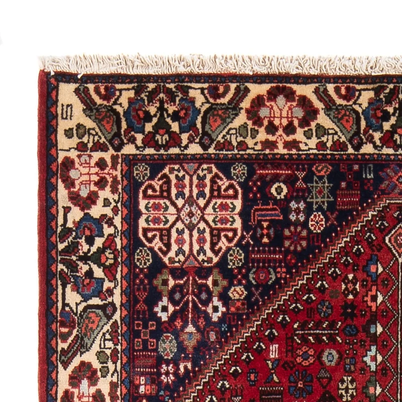 Abadeh Teppich 105x155cm - Perserteppich - rot