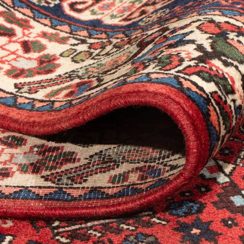 Abadeh Teppich 105x155cm - Perserteppich - rot