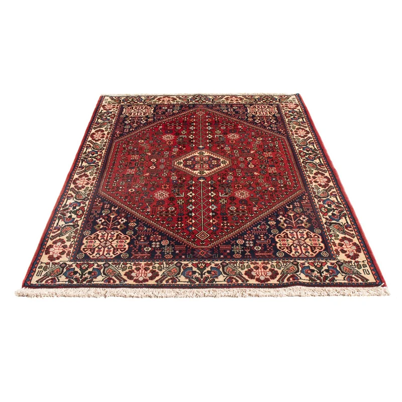 Abadeh Teppich 105x155cm - Perserteppich - rot