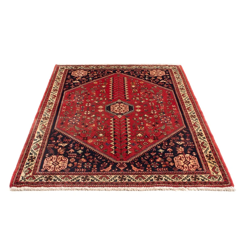 Abadeh Teppich 100x147cm - Perserteppich - rot