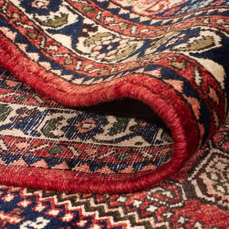 Abadeh Teppich 104x156cm - Perserteppich - rot