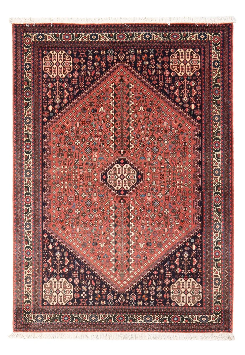Abadeh Teppich 100x150cm - Perserteppich - rot