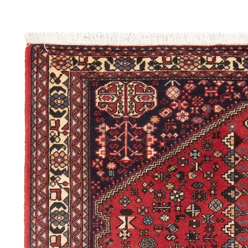 Abadeh Teppich 105x155cm - Perserteppich - rot