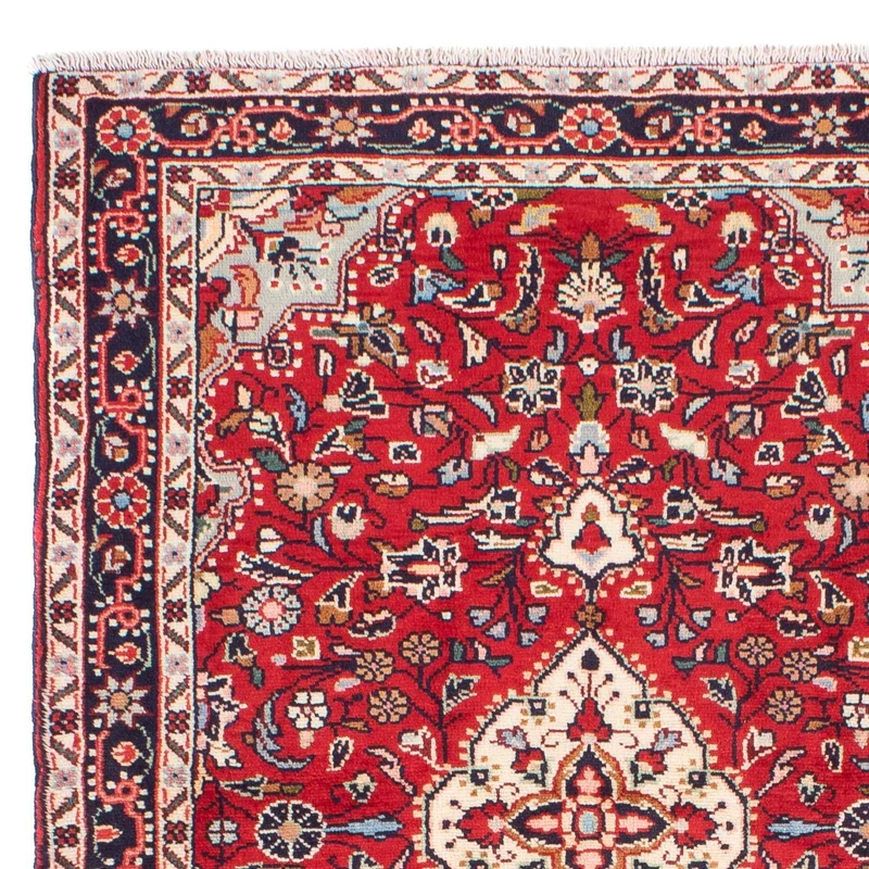 Sarough Teppich 82x128cm - Perserteppich - rot