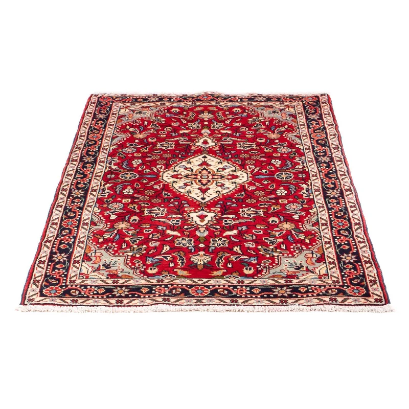 Sarough Teppich 82x128cm - Perserteppich - rot