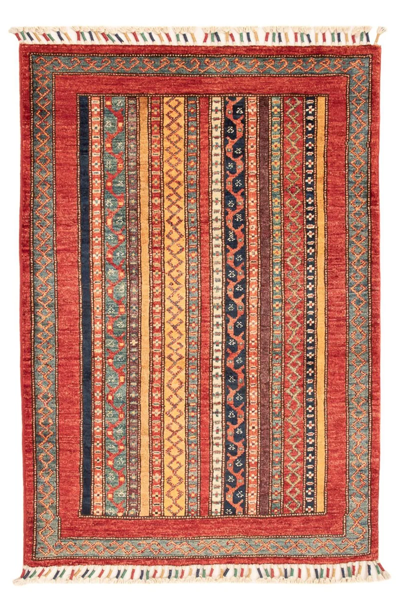 Shal Teppich 81x120cm - Orientteppich - mehrfarbig