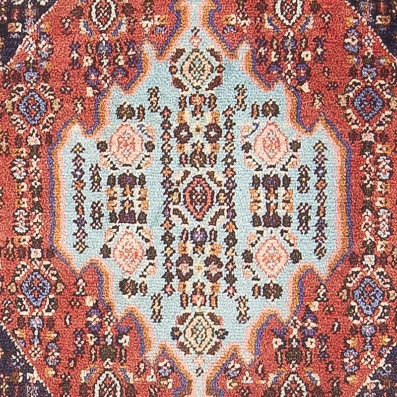 Senneh Teppich 70x96cm - Perserteppich - dunkelblau