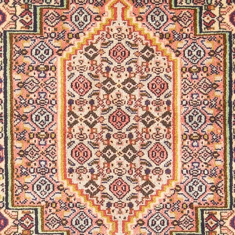 Senneh Teppich 75x102cm - Perserteppich - dunkelblau