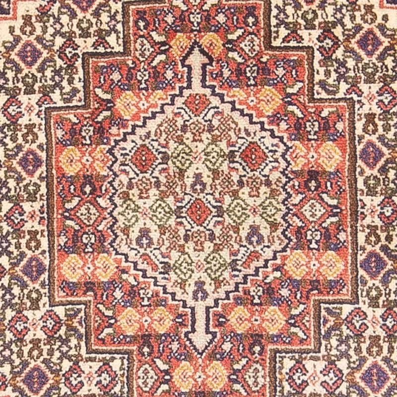Senneh Teppich 74x100cm - Perserteppich - dunkelblau